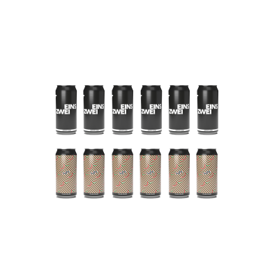 OneTwo - German Lager + Italian Pilsner - 12 pack