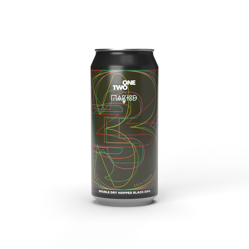 OneTwo x Maktoob - 3 Is A Crowd - Black DDH