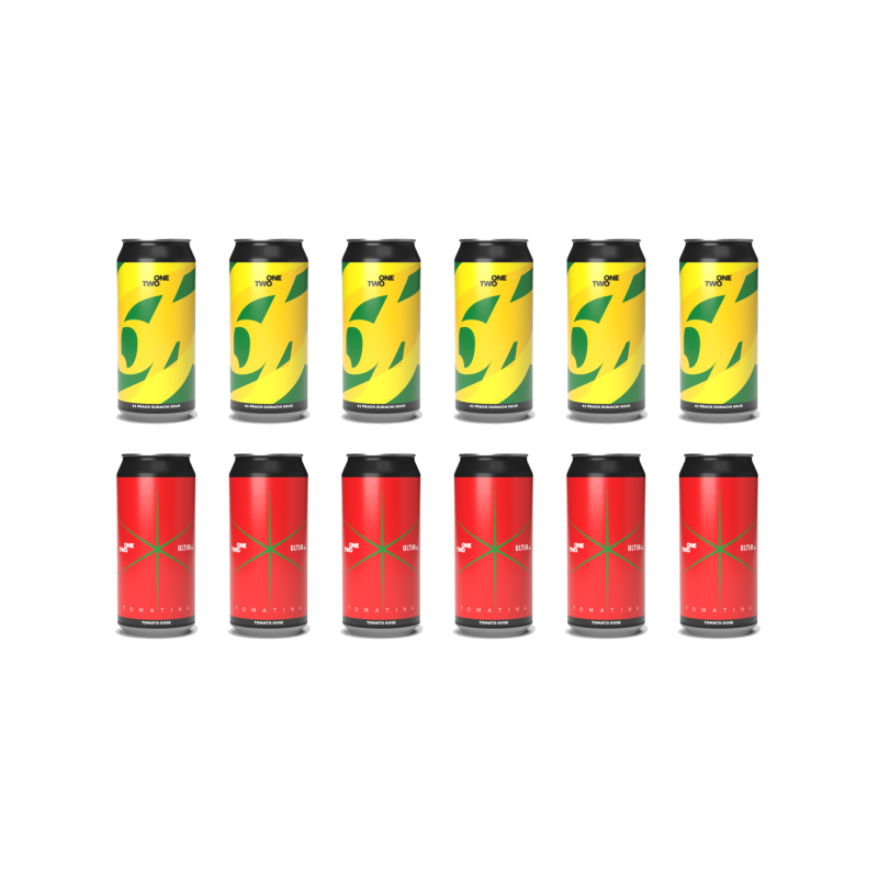 Peach Sudachi & Tomatina 12 Pack