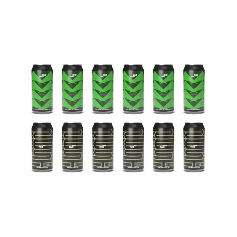 Forest IPA & Zest Coast 12 Pack