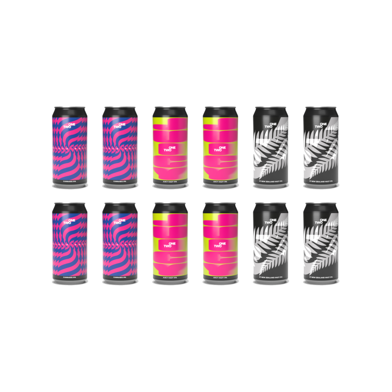 Gelato, Juicy & New Zealand 12 Pack