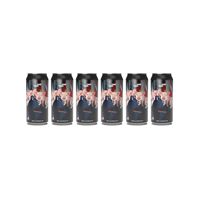 OneTwo - Deepfake NA IPA - Six Pack